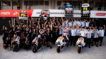 Η Aprilia Racing γράφει ιστορία με το πρώτο της “καρέ” στο MotoGP στην Mandalika