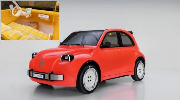 Η Citroën ανέστησε το 2CV: Ηλεκτρικό στα 15.000 ευρώ, με μήκος 3.76μ. ενιαία καθίσματα και… θήκες για αβγά