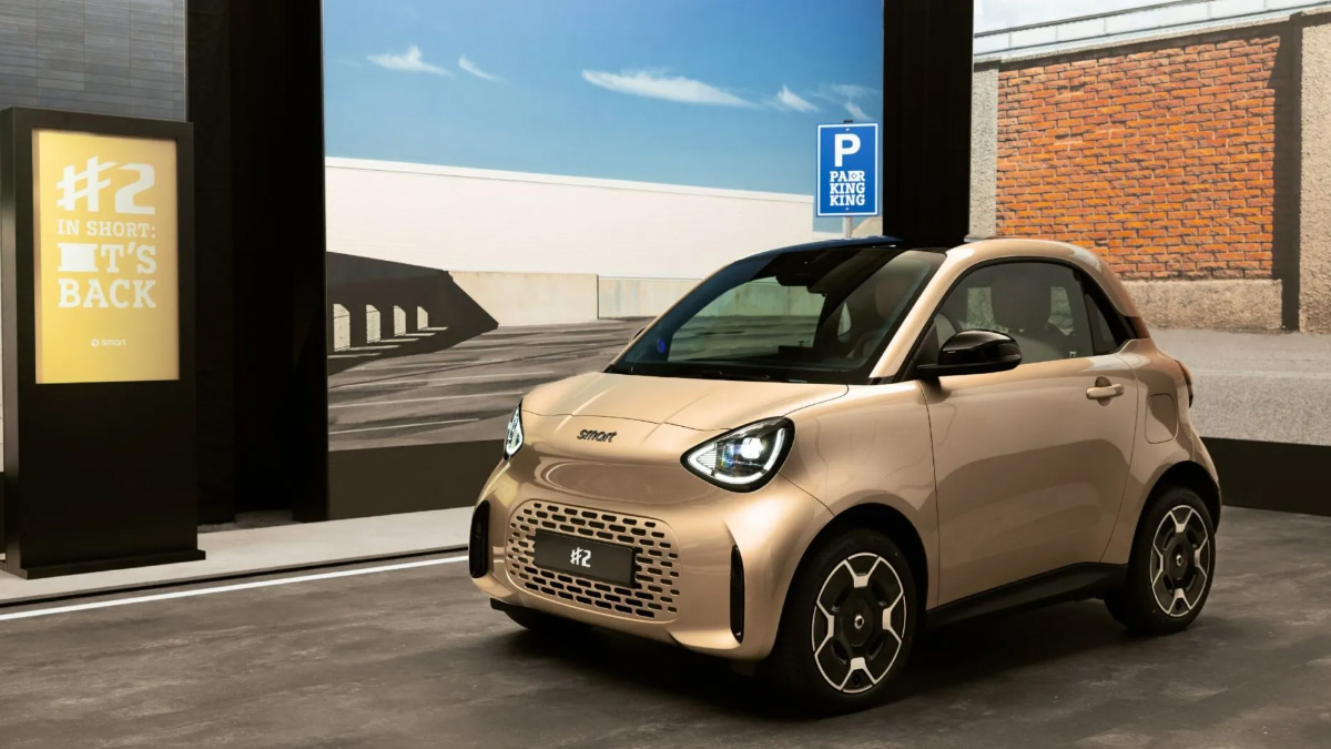 Επίσημη παρουσίαση για το νέο smart #2: Ηλεκτρικό με 82 ίππους, 290 χλμ. αυτονομίας και κύκλο στροφής μόλις 6,95 μέτρα