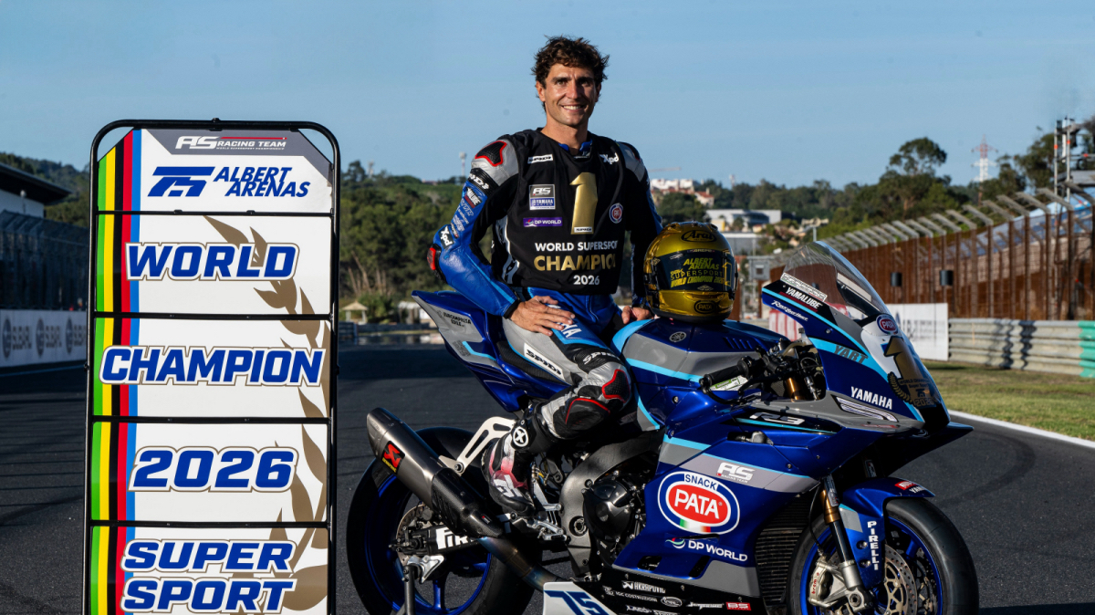 Ο Albert Arenas Παγκόσμιος Πρωταθλητής WorldSSP (Supersport) για το 2026