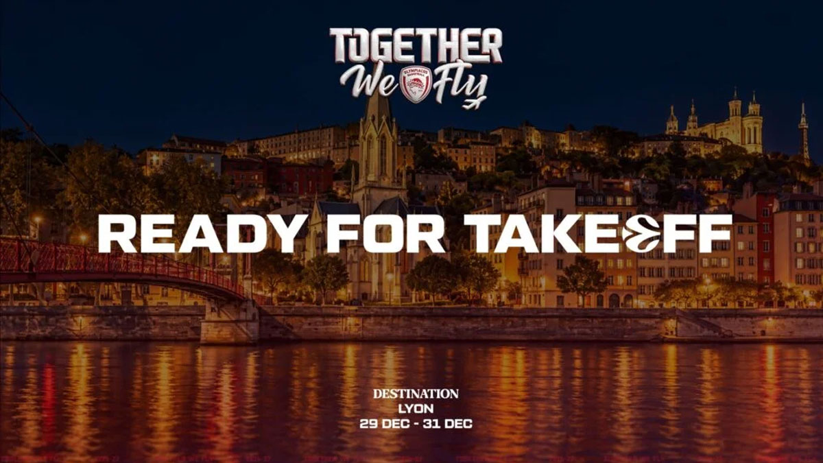 Ολυμπιακός: Together We Fly στη Λυών