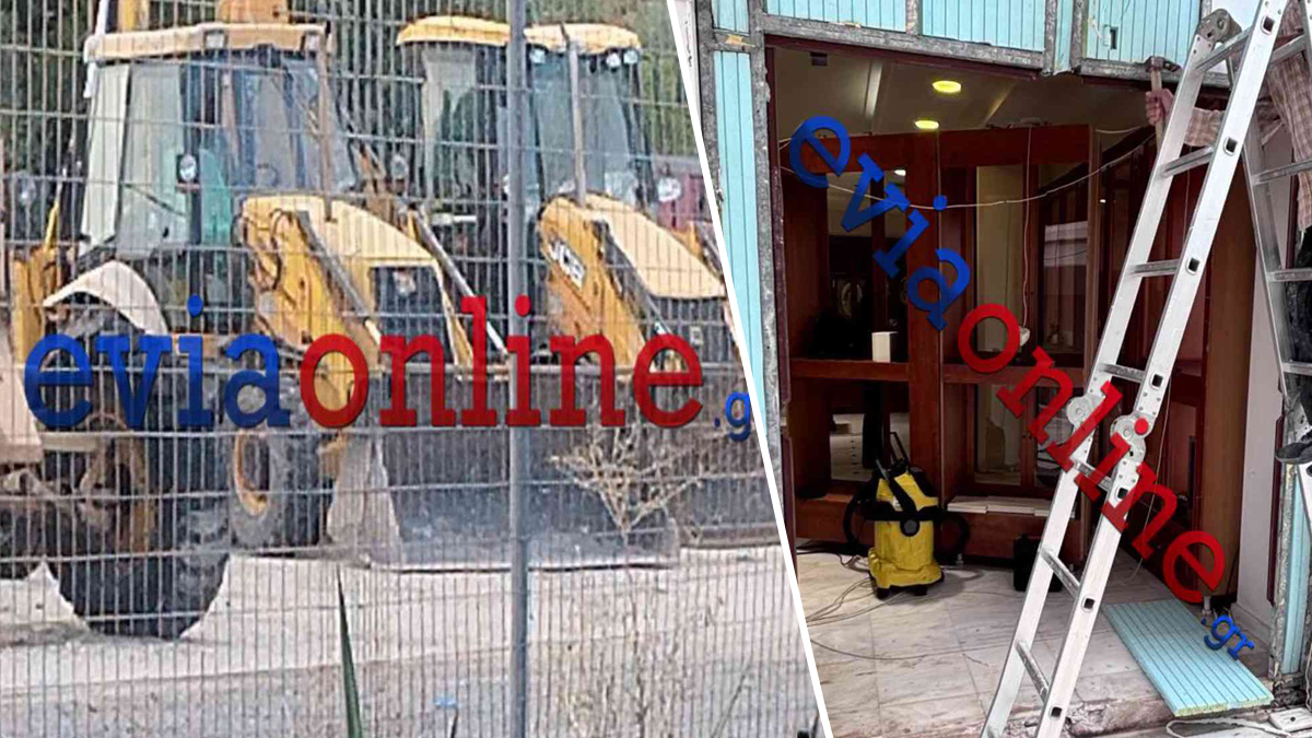Συμμορία «μπούκαρε» σε κοσμηματοπωλείο με… σκαπτικό μηχάνημα