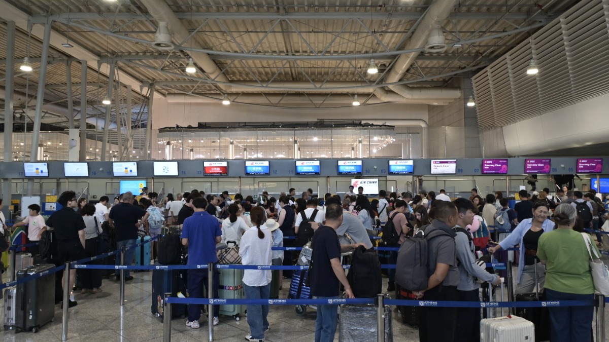Σοβαρά προβλήματα στο «Ελευθέριος Βενιζέλος» λόγω του χάους στα αεροδρόμια της Ιταλίας