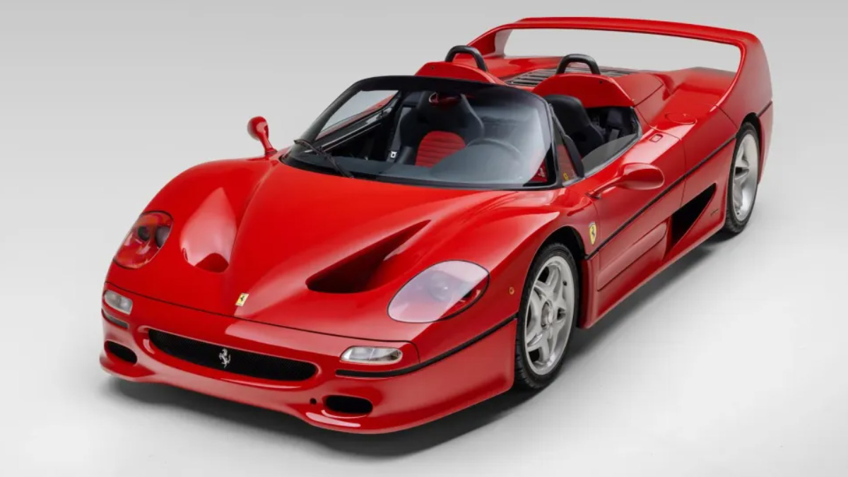 Αδιανόητο ποσό για Ferrari F50 – Έχει διανύσει μόλις 171χλμ. σε 30 χρόνια