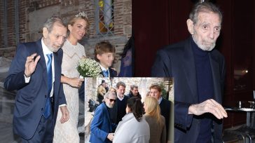 Γιώργος Βαρδινογιάννης: Η σπάνια εμφάνιση στον γάμο της κόρης του, Χρυσής με τον Νικόλαο Ντε Γκρες