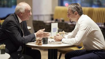 Συνάντηση Μητσοτάκη με Μεϊμαράκη στις Βρυξέλλες