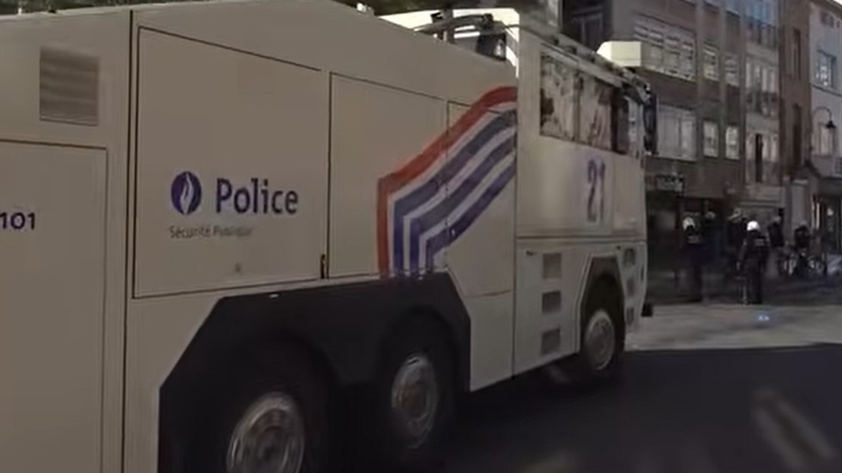 Συγκρούσεις διαδηλωτών και αστυνομίας στις Βρυξέλλες