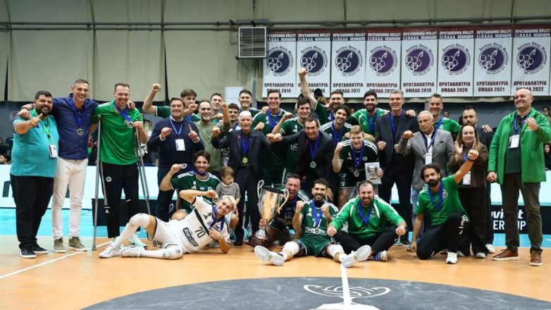 Ο Παναθηναϊκός έκανε τρεμπλ Ο Παναθηναϊκός έκανε τρεμπλ