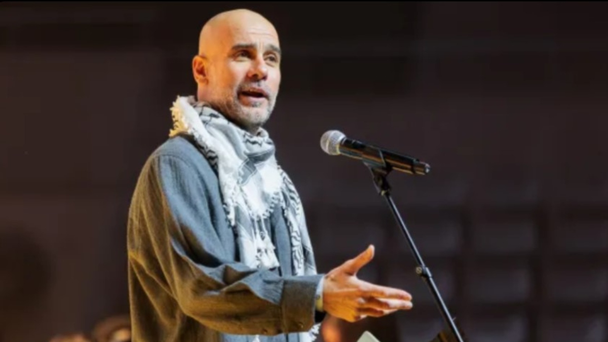 Γκουαρντιόλα: «Δεν θα σιωπήσουμε για την Παλαιστίνη» Γκουαρντιόλα: «Δεν θα σιωπήσουμε για την Παλαιστίνη»
