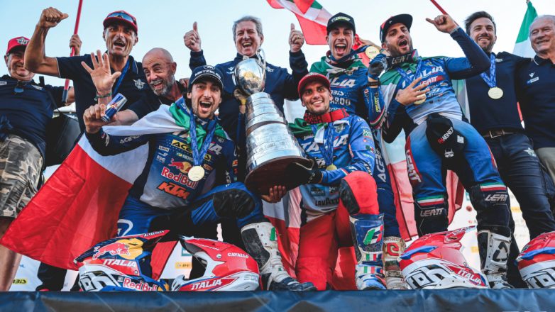Ο Andrea Verona θριαμβεύει με τα Metzeler στο 6DAYS® FIM Enduro of Nations