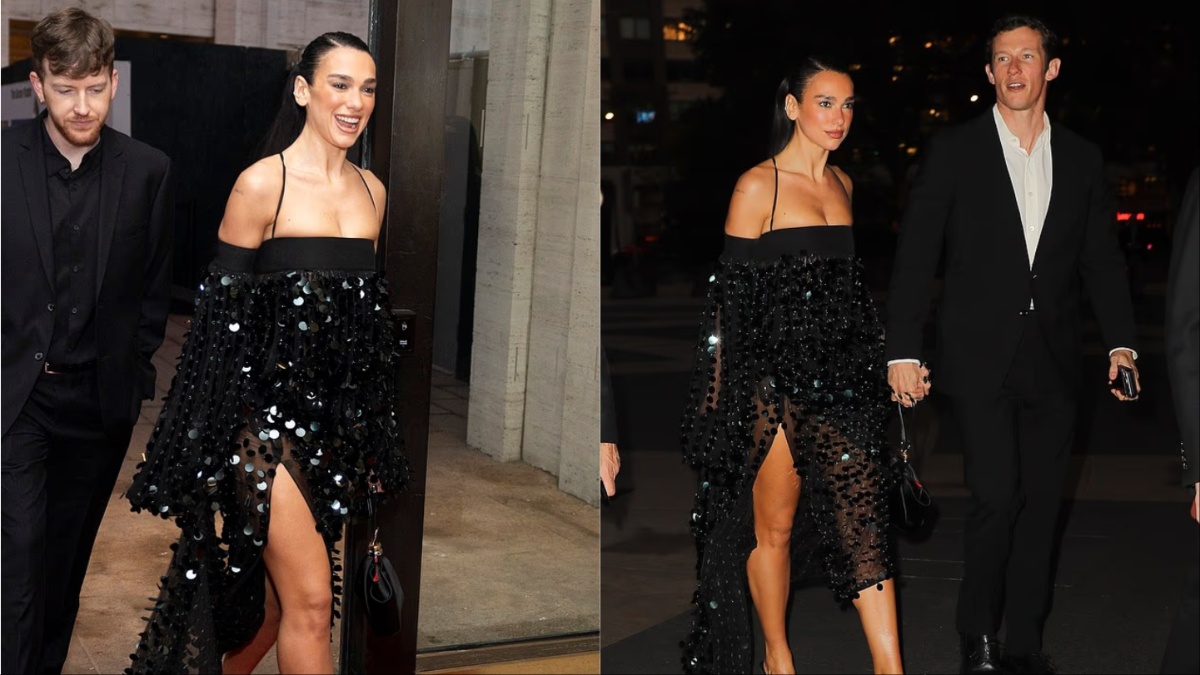Dua Lipa: Η εντυπωσιακή εμφάνιση με Ferragamo στο πλευρό του Callum Turner στη Met της Νέας Υόρκης