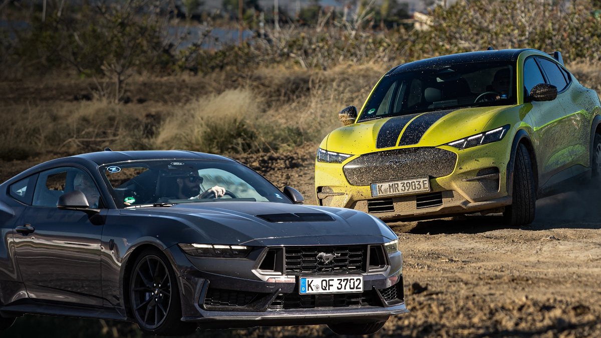 Ford: Από τα 454 άλογα της Mustang Dark Horse, στα άλματα του Ranger Raptor – Τα οδηγήσαμε όλα στα Μέγαρα (Βίντεο)