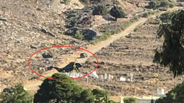 Πτώση στρατιωτικού ελικοπτέρου στην Κάλυμνο Πτώση στρατιωτικού ελικοπτέρου στην Κάλυμνο