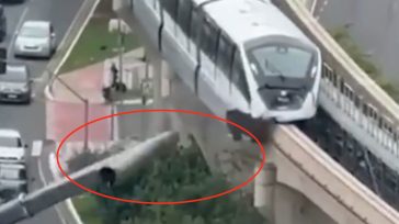 Βραζιλία: Τρένο προσέκρουσε σε γερανό και τον έριξε στον δρόμο