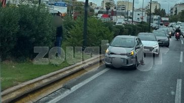 Κηφισός: Οδηγός σταμάτησε στην άκρη του δρόμου για την… ανάγκη του
