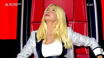 The Voice: Η Πάολα διεκδίκησε παίκτρια τραγουδώντας Μαζωνάκη και έστειλε φιλί στον ουρανό