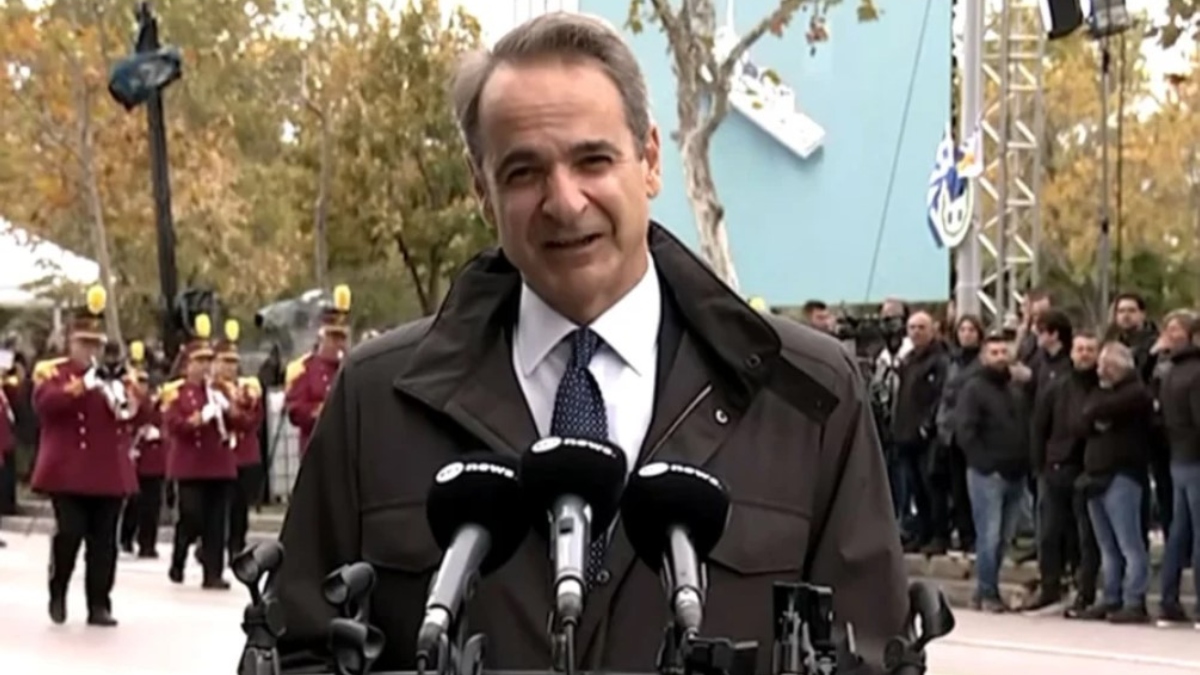 Μητσοτάκης από τη Θεσσαλονίκη: «Η Ελλάδα είναι δύναμη ειρήνης» Μητσοτάκης από τη Θεσσαλονίκη: «Η Ελλάδα είναι δύναμη ειρήνης»