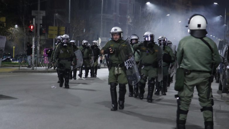 Θεσσαλονίκη: Προσαγωγή έξι ατόμων μετά τα επεισόδια