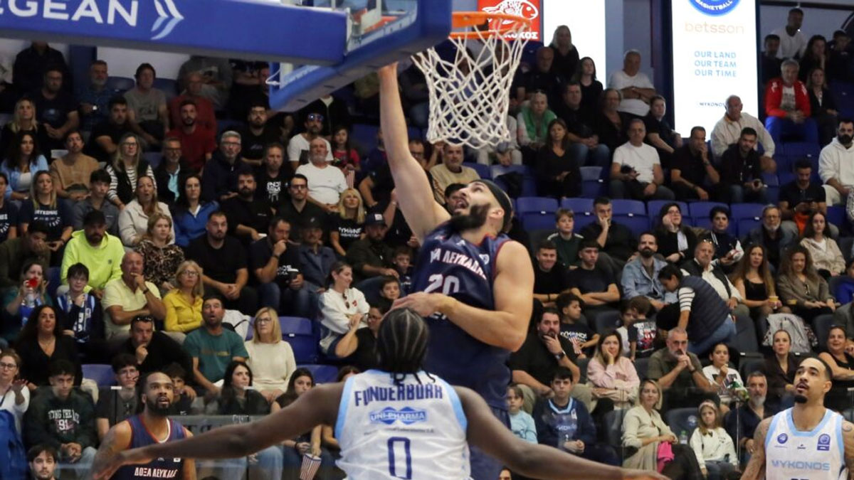 Δεύτερη νίκη για τη Δόξα, 73-59 τη Μύκονο Δεύτερη νίκη για τη Δόξα, 73-59 τη Μύκονο