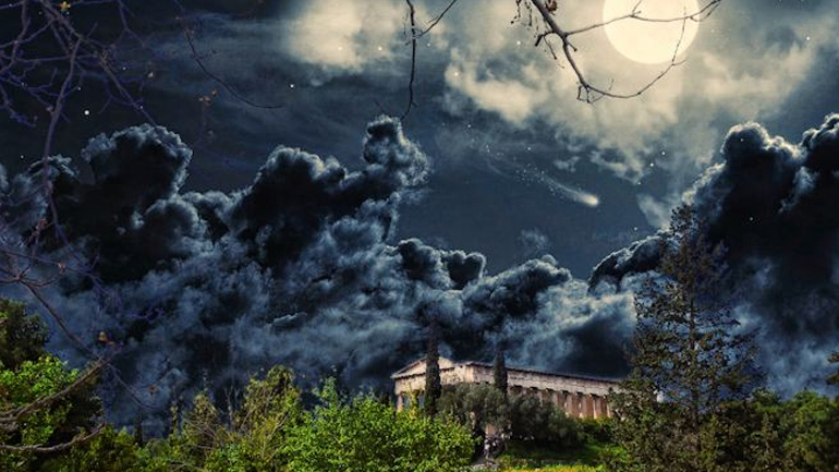 Η Αθήνα την Νύχτα.