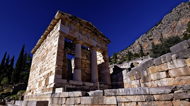 Ο αρχαιολογικός χώρος των Δελφών