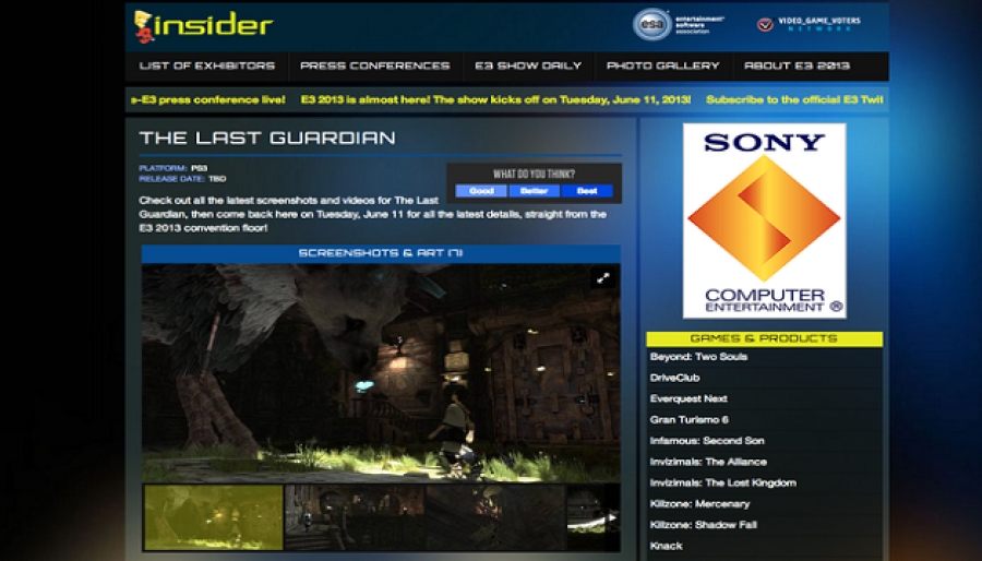 Το The Last Guardian στην E3