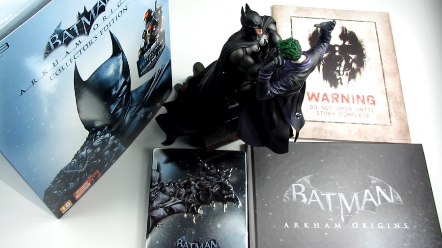 Batman: Arkham Origins Collector’s Edition unboxing