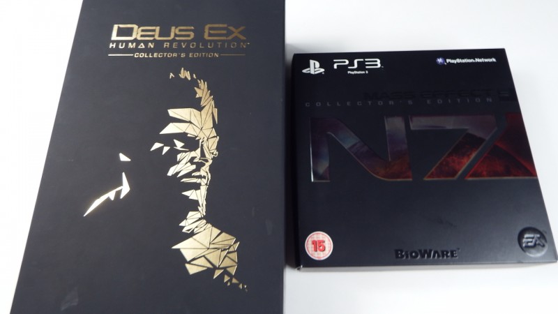 Deus Ex: Human Revolution και Mass Effect 3 Collector’s Editions