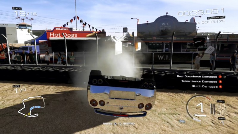 Forza Motorsport 5: Damage model