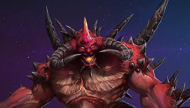 Heroes of the Storm: Garden of Terror map