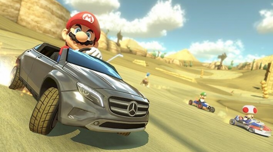 Mario Kart 8: Αυτοκίνητο της Mercedes Benz ως δωρεάν DLC