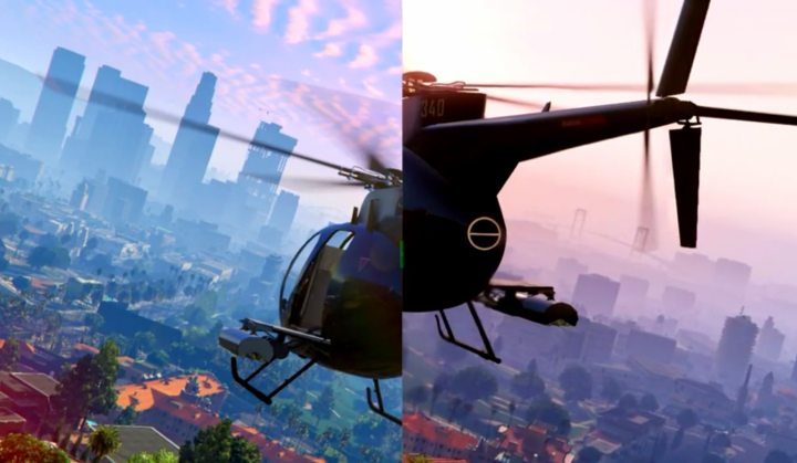 Grand Theft Auto 5: Συγκριτικό PS3 vs PS4