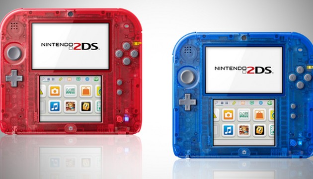 2DS: Διάφανες κονσόλες σε δύο χρώματα