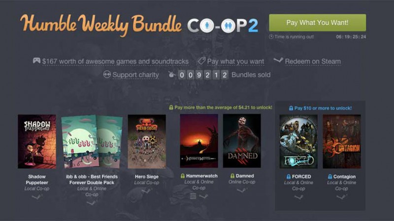 Προσφορές Humble Bundle: Co-Op games