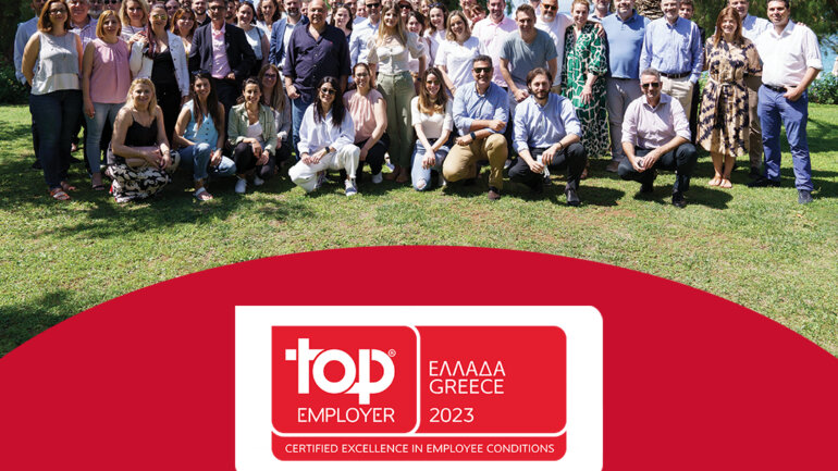 H Johnson & Johnson Ελλάδας διακρίθηκε ως κορυφαίος εργοδότης για δεύτερη συνεχή χρονιά