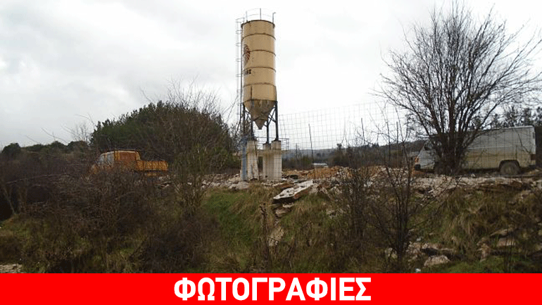 Φυσική καταστροφή μετά τα έργα της 13ης Επαρχιακής Οδού