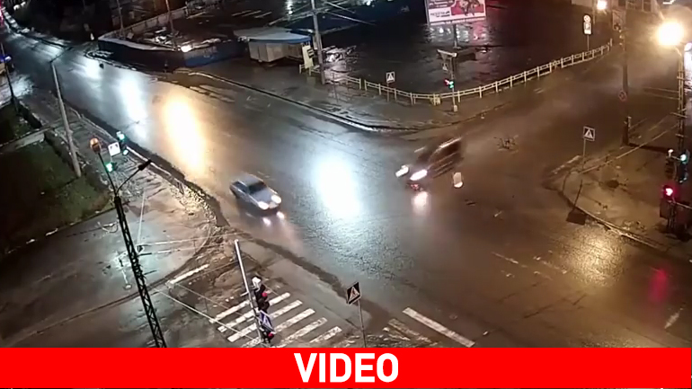 Η καταδίωξη κατέληξε σε τροχαίο!