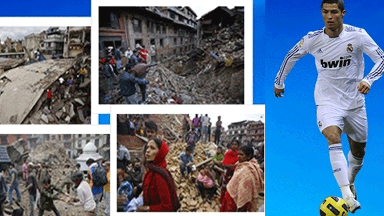 O Cristiano Ronaldo δωρίζει επτά εκατομμύρια ευρώ στο Νεπάλ!