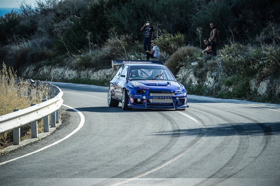 Τούμπανο... το Mitsubishi Colt του Σάββα Αλεξάνδρου που βρέθηκε στην 4η θέση της γενικής