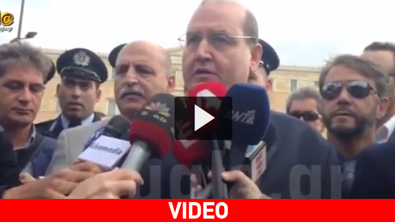 O Φίλης ευχήθηκε καλή χρονιά…