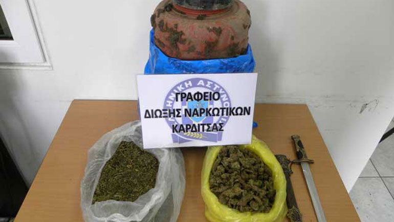 Σύλληψη 45χρονου για εμπορία χασίς στην Καρδίτσα