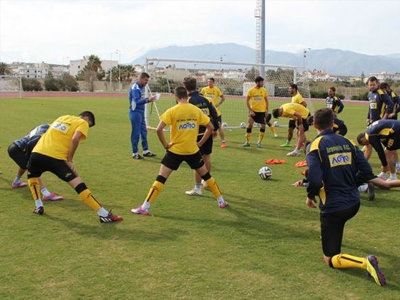 Εργοτέλης: Με δύο απουσίες η προπόνηση