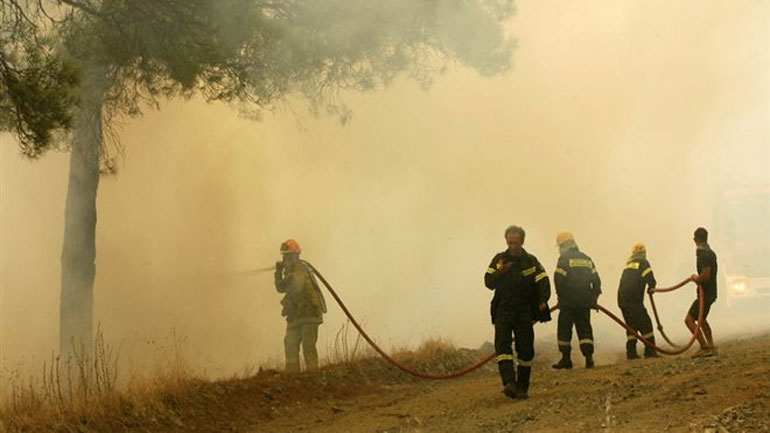 Φωτιά στα Φιαλιατά Θεσπρωτίας