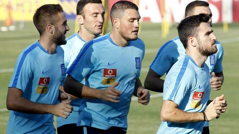 Ποδόσφαιρο: Με πολλές απουσίες η προπόνηση της Εθνικής ανδρών