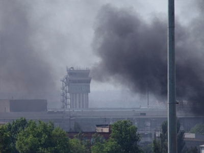 Βομβαρδισμοί στο κέντρο του Ντόνετσκ