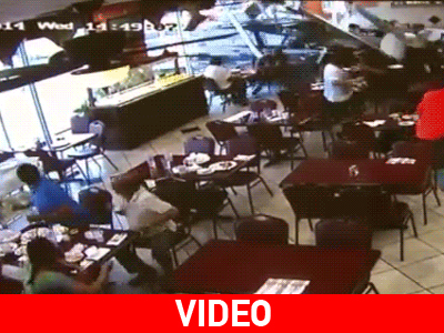 Τέξας: Τζιπ εισέβαλε σε εστιατόριο