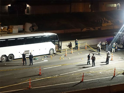 Κονέκτικατ: Μαχαίρωσε δύο επιβάτες του λεωφορείου πριν τον πυροβολήσουν