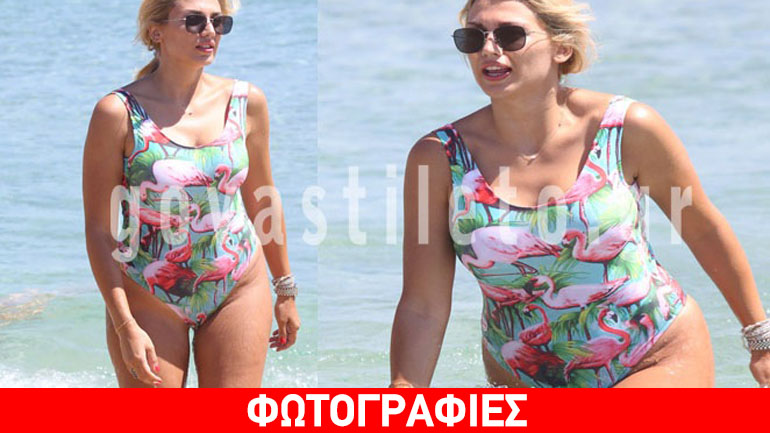 Σοκ: Οι παπαράτσι «έδωσαν» τη Σπυροπούλου στις πιο αρετουσάριστες φωτό με μαγιό