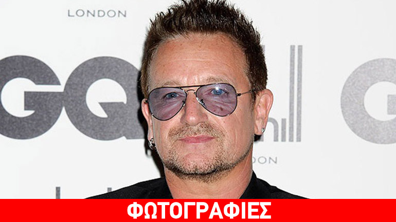 Ο Bono των U2 έβαψε τα μαλλιά του! Δείτε πώς είναι