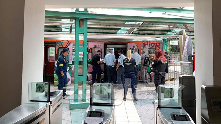 Εξιτήριο πήραν οι πέντε τραυματίες από το ατύχημα με τον συρμό του ΗΣΑΠ